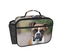 Hnnkloy Cane boxer,Borsa termica portatile, resistente, borsa porta pranzo isolante, borsa frigo riutilizzabile
