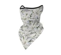 Hnnkloy Edelweiss moderno, fiori alpini svizzeri,Maschera protettiva morbida per il viso, scaldacollo, mezza maschera, sciarpa, maschera sportiva