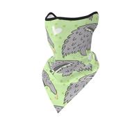 Hnnkloy Formichiere carino,Maschera protettiva morbida per il viso, scaldacollo, mezza maschera, sciarpa, maschera sportiva