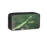 Hnnkloy Mantide religiosa verde, Astuccio portapenne portatile di grande capacità, borsa da cancelleria per scuola e ufficio