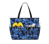 Hnnkloy Orche assassine Mare,Borsa da spiaggia di grande capacità, borsa da viaggio a tracolla per donna, borsa a mano impermeabile