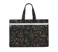 Hnnkloy Programmatore di codice informatico,Borsa portadocumenti in tela con cerniera, borsa a mano, valigetta per scuola e ufficio