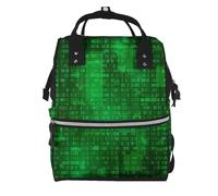 Hnnkloy Programmatore di codifica di dati binari,Zaino fasciatoio per mamma di grande capacità, zaino da viaggio per attività all'aperto