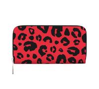 Hnnkloy Stampa animale leopardo, leone, tigre, Portafogli in pelle PU, grande capacità, portafoglio con pochette per uomo e donna