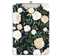 Hnogri Portablocco A4 plastica rigida, Fashion design clipboard a4, Tavolette per appunti e raccoglitori moduliDimensione lettera, Garofano