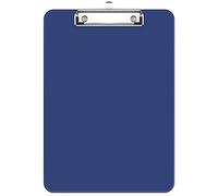 Hnogri portablocco in plastica, portablocco rosso standard A4 formato lettera, per studenti, forniture per ufficio, portablocco con clip a basso profilo, dimensioni 31 x 23 cm.