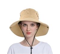 Hnonoxy Cappello da Sole Unisex con Protezione UV per Donne e Uomini, Cappello Sole Anti UV Estivo Pieghevole, Cappelli da Pesca All'aperto, Cappello da Trekking Portatile per Pesca Escursionismo