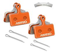 HNOOM 2 paia di pastiglie dei freni ceramiche ad alte prestazioni per Shimano G01S, G02S, G03S, Deore, XT, XTR, SLX, DBP-G02A (arancione)