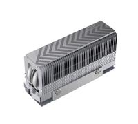 HNsdsvcd Dissipatore di calore in metallo affidabile M.2 2280 SSD dissipatore di calore 5 mm per SSD M.2 Previene il surriscaldamento e Garantisce un funzionamento stabile