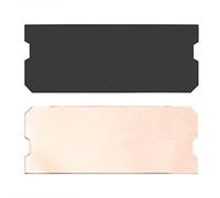 HNsdsvcd Dissipatore di calore in rame dissipatore di calore NVME per 2280 Conducibilità termica Raffreddamento Pad