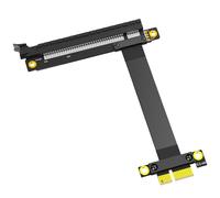 HNsdsvcd PCIE Gen3.0 25 cm 1 X fino a 16 X Cavo PCIExpress PCIE X16 Extender angolo retto