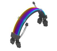 HNsdsvcd Scheda madre inferiore ARGB prolunga alimentatore pc cavo estensioni ARGB cavo guaina supporto scheda madre controllo