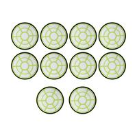 Hnsedjdh 10 pezzi filtro HEPA elementi filtro cotone aspirapolvere a mano accessori per D-521 D-522
