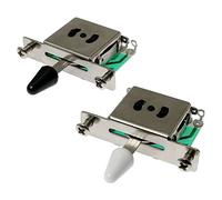 Hnsedjdh 2 interruttori a levetta a 5 per ST/SQ Series elettrico per chitarra elettrica interruttore