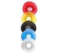 Hnsedjdh 200 pezzi di copertura per microfono usa e getta, microfono a mano per registrazioni KTV Studio Karaoke (colori misti)