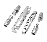 Hnsedjdh Chitarra elettrica Ponticello e Corde Titolari Set di Parti di Chitarra Elettrica Ponte Corde Supporto Ponticello per Chitarra A