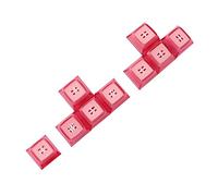 Hnsedjdh EMA WASD freccia di direzione per retroilluminati per Cherry MX Switches Tastiera meccanica, colore rosa