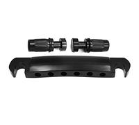 Hnsedjdh Tune-O BrüCke - in lega di a 6 corde, per chitarra elettrica, accessori per chitarra, colore nero