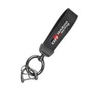 HNSWJZDY Portachiavi per Auto per Gr Gazoo Racing,Personalizzato Durevole Conveniente in Pelle Portachiavi Auto Antifurto Accessori,H
