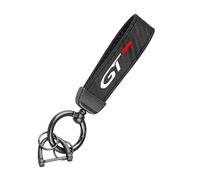 HNSWJZDY Portachiavi per Auto per Peugeot GT Line 3008 4008 5008 2008,Personalizzato Durevole Conveniente in Pelle Portachiavi Auto Antifurto Accessori,H