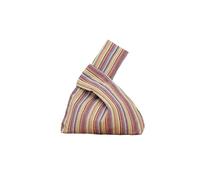 HNULGVI Borsa Da Polso Con Nodo Borsa da polso portatile con nodo donna in cotone semplice for la spesa for chiave del telefono Portatile(Style 15)