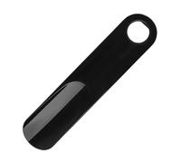 HNULGVI Calzascarpe 1PC Calzascarpe professionale flessibile e robusto Calzascarpe antiscivolo a forma di cucchiaio Calzascarpe sollevatore Calzascarpe liscio Calzascarpe facili da indossare(Black)