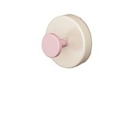 HNULGVI Ganci a ventosa Suction Hook Strong Adhesive No Punching Bathroom Kitchen Door(Dopamine hook - pink [single] - no drilling required)