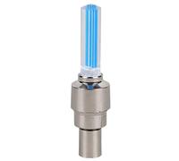 HNULGVI luci per Ruote di Bicicletta 1pc luci al Neon for Raggi di Bicicletta luci for Ruote di Bicicletta for Bici da Strada di Montagna Moto Pneumatici Tappi valvole for Pneumatici Luce(Blue)