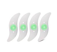 HNULGVI luci per Ruote di Bicicletta Luce for Raggi Ruota for Bicicletta 3 modalità Luce al Neon Impermeabile for Sicurezza Bici Accessori for Biciclette Facili da installare(4pcs Green)