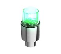 HNULGVI luci per Ruote di Bicicletta Luci for Ruote di Auto, Moto, Bici, Pneumatici, valvole, Raggi, lampade al Neon, torce for Bicicletta, da Strada e da Montagna(2pc Green)