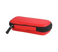 HNULGVI Scatola per freccette Portaoggetti portatile con cerniera for freccette, organizer for accessori durevoli multistrato, voli e altri, design impermeabile(Red)