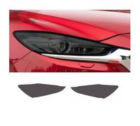 HNUUEISA Pellicola per Fari Auto,per Maz&da 6 Atenza 2019 2020 2 Pezzi Vinile Trasparente TPU Adesivo Auto Faro Tinta Nero Pellicola Protettiva Nera