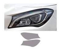 HNUUEISA Pellicola per Fari Auto,per Mercedes-Benz CLA Classe 2013-2019 fari Auto Tinta Nera Pellicola Protettiva Trasparente TPU Adesivo Nero