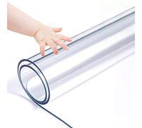 HNVBDOPAE Copritavolo in Pvc da 5 Mm, Copritavolo in Vetro Morbido Impermeabile Trasparente, Copritavolocaldo, Tovaglie Trasparenti, per Scrivania Del Computer Dell'Ufficio, Divano, Tavolo da Pranzo/S