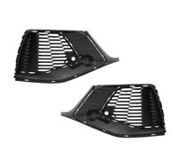 HNVCYT Auto Fendinebbia Copertura Per Audi Q8 SQ8 S-line 2019-2023 Auto Paraurti Anteriore Fendinebbia Cornice Griglia A Nido D'ape Griglia Fanali Copertura 4M8807681A 4M8807682A (1 paio)