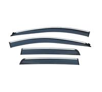 HNWYY Auto Vento-Deflettori per Ford Fiesta MK8 2017-2023 5 Door Hatchback Finestrini Laterali Visiera Finestra Deflettori Antivento Protezione Solare Finestra Deflettori