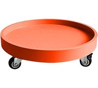 HNZHUXUE Carrello Portavasi per Pallet con Ruote,Rto per Piante in Vaso, Robustorto per Vasi da Fiori, Carrello Portaoggetti per Esterni, Vassoio per Piante da Interno/D/36Cm/14.17In