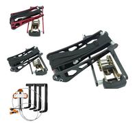 HNZMDY Pressa Portatile per Archi composti con staffe Quadruple per i flettenti, Strumento Manuale per la Manutenzione degli Archi (Nero)