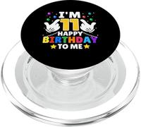 Ho 11 anni Buon compleanno a me Divertente 11° compleanno PopSockets PopGrip per MagSafe