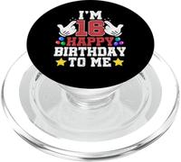 Ho 16 anni Buon compleanno a me Sweet 16th Birthday Boy Bday PopSockets PopGrip per MagSafe