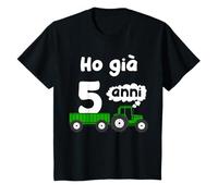 Ho 5 anni - contadino - trattore Maglietta
