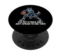 Ho 5 falli e non ho paura di usarli lupo PopSockets PopGrip Adesivo