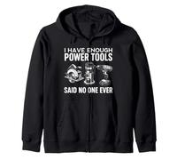 Ho Abbastanza Strumenti ha Detto Nessuno Funny Dad Builder Handy Felpa con Cappuccio
