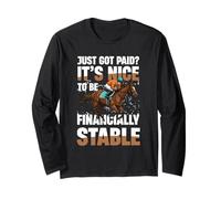 Ho Appena pagato è Bello Essere finanziariamente Stabile Maglia a Manica