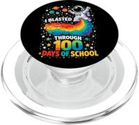 Ho attraversato 100 giorni di scuola Astronauta Bambini Studenti PopSockets PopGrip per MagSafe