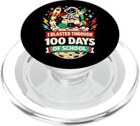 Ho attraversato 100 giorni di scuola Astronauta Bambini Studenti PopSockets PopGrip per MagSafe