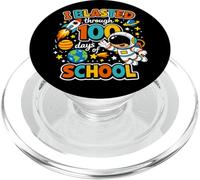 Ho attraversato 100 giorni di scuola Astronauta Bambini Studenti PopSockets PopGrip per MagSafe
