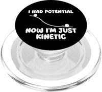 Ho avuto il potenziale ora sono solo cinetico - Scherzo sulla scienza fisica PopSockets PopGrip per MagSafe