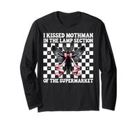 Ho Baciato Mothman nella Sezione Lampada Criptozoologia Ragazza Mamma Maglia a Manica