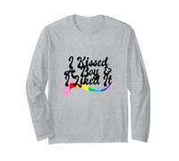 Ho baciato un ragazzo & Mi è piaciuto gay pride queer homo LGBTQ+amore Maglia a Manica
